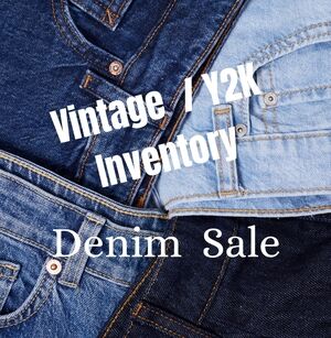 Show Flyer- Vintage / Y2K Inventory - Low Starts